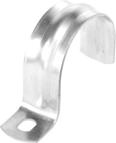 Фото 1/3 Скоба металлическая однолапковая СМО d38-40 мм (50 шт/уп) Промрукав