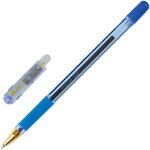 Ручка шариковая неавтомат. MunHwa MC Gold син,0,7мм,масл, манжBMC07-02