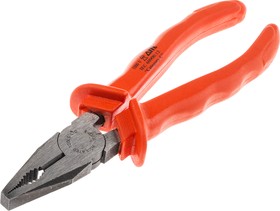 Фото 1/5 Combination Pliers, 240 mm Overall, Straight Tip, VDE/1000V