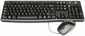 Клавиатура + мышь Logitech Desktop MK120 Black (920-002561/ 2562/2563/2589)