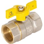 Шаровой кран для газа ГАЗ 3/4", г/г, бабочка CGFFB034