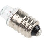 E10 Indicator Light, Clear, 2.2 V, 250 mA, 10h