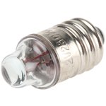 E10 Indicator Light, Clear, 2.2 V, 250 mA, 10h