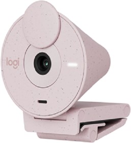 Фото 1/4 960-001448, Logitech Brio 300 Full HD webcam - ROSE - USB, Веб-камера