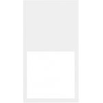 Simon 100 Белый матовый Рамка вертикальная на 2 поста/2 модуля