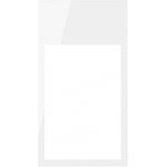 Simon 100 Белый глянец Рамка вертикальная на 2 поста/3 модуля