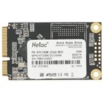 Накопитель SSD Netac mSata N5M 256GB NT01N5M-256G-M3X TLC