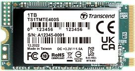 Фото 1/4 TS256GMTE400S, Transcend SSD MTE400S, Твердотельный накопитель