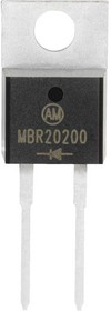 MBR20200, диод Шоттки 200 В, 20 А, TO-220AC