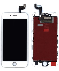 Дисплей (экран) в сборе с тачскрином для iPhone 6S белый (Fog)
