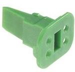 93448-3003, Connector Accessories Wedge Lock Straight Nylon Green Bag