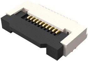 FFC2B35-60-G, FFC & FPC Connectors .5mm SideEntry Flat Flex Cbl Conn 60P Au