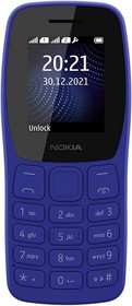 Мобильный телефон NOKIA 105 TA-1416 DS EAC2+ BLUE (SP01Z07Z1950Y) 4/4Mb, синий | купить в розницу и оптом