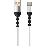 Дата-кабель Smartbuy USB-Type C, SPIRAL, 1 м, белый (ik-3112sp white)