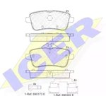 182072-200, 182072-200_колодки дисковые задние!\ MB W166/X166 ML 63AMG/GL 63 AMG 11