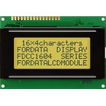 FC1604A01-FSYYBW-51SE FC LCD LCD Graphic Display, Green, Yellow on ...