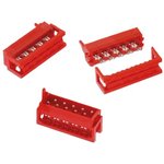 690157002072, Headers & Wire Housings WR-MM 2.54mm IDC 20Pin Male Red