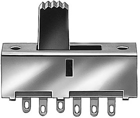 MFS 231 P-POM, PCB Slide Switch DPST On-On-On 300 mA @ 30 V dc Slide