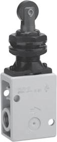 Фото 1/2 VM230-02-06A, Roller Plunger Pneumatic Relay Pneumatic Manual Control Valve VM200 Series, R 1/4, 1/4, III B