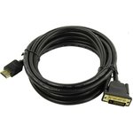 ABFBI, Vention HDMI (m) - DVI-D (m) 3м, Кабель Vention HDMI 19M/DVI-D Dual link ...