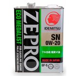 Моторное масло IDEMITSU ZEPRO ECO MEDALIST 0W-20 SN 1л (3583-001) 4253-001