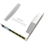 MikroTik CSS106-1G-4P-1S Коммутатор управляемый RouterBOARD 260GSP, 5x1 Гбит/с ...