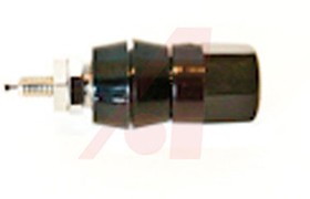 Фото 1/2 BU-00282-0, 15A, Black Binding Post With Brass Contacts and Nickel Plated