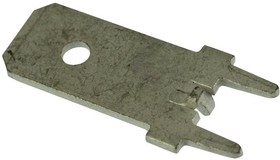 19705-4003, Клемма на печатную плату, 6.35мм x 0.81мм, 0.25" x 0.032", Латунь, 1.7 мм, Олово, 19705 Series