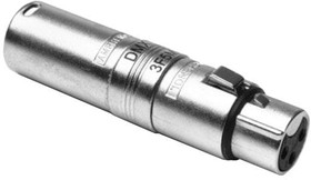 AC3F5MW, Соединитель; XLR "папа" 5pin,XLR "мама" 3pin; серебристый