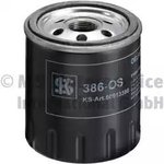 50013386, Фильтр масляный OIL FILTER 386-OS, CITROEN: AX 86-98, BERLINGO 96- ...