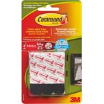 Command 17201N, Black Picture Hanging Strips, 15.8mm x 69.8mm
