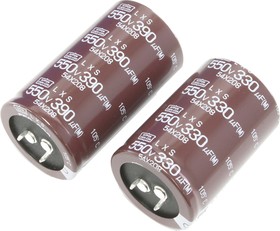 390μF Aluminium Electrolytic Capacitor 500V dc, Snap-In - ELXS501VSN391MA50S