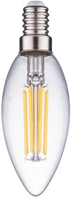 Нитевидная прозрачная свеча С35, 7 Вт, 4000 К, Е27 FAR000156