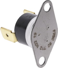 Фото 1/4 2455R 82-712 F75C, Bi-Metallic Thermostat, Opens at +60°C, Closes at +75°C, +150°C Max, NO, Automatic Reset, Bracket Mount