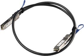 Фото 1/3 Кабель интерфейсный Mikrotik 100 Gbps QSFP28 direct attach cable, 1m long