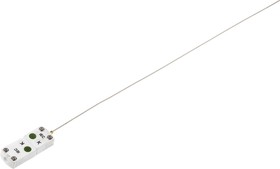 Фото 1/2 SYSCAL Type K Mineral Insulated Thermocouple 300mm Length, 1mm Diameter → +750°C