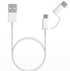 Xiaomi Кабель 2-in-1 USB Cable Micro USB to Type C 30cm | купить в розницу и оптом