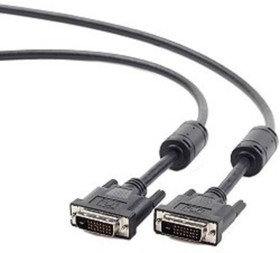 Фото 1/6 Кабель DVI-D single link Gembird/Cablexpert , 19M/19M, 1.8м, черный, экран, феррит.кольца, пакет (CC-DVI-BK-6)