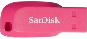 Фото 1/3 USB накопитель SanDisk Cruzer Blade 16GB Electric Pink