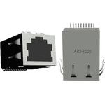 ARJ-102S-T, Modular Connectors / Ethernet Connectors SMD 1PORT 1000 BASE-T W/MAG