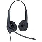 Jabra BIZ 1500 Duo QD headset, for contact centers, overhead, wired ...
