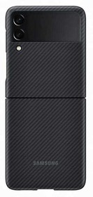 Фото 1/7 Чехол (клип-кейс) Samsung для Samsung Galaxy Z Flip3 Aramid Cover черный (EF-XF711SBEGRU)