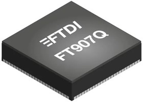 FT907Q-C-T, 32-bit Microcontrollers - MCU 32 Bit MCU Rev C CAN,USB High Speed