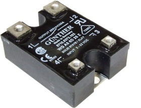 Solid state relay, 3-32 VDC, zero voltage switching, 24-280 VAC, 40 A, PCB mounting, 5710 5383 103