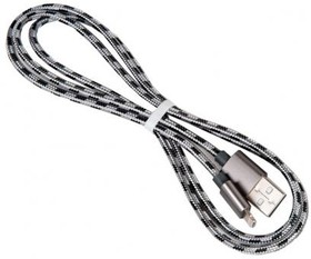 (6931474703385) кабель USB BOROFONE BX24 для Lightning, 2.4А, длина 1м, серый