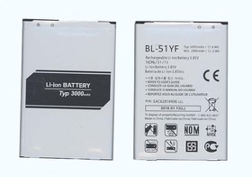 Фото 1/2 Аккумуляторная батарея BL-51YF для LG G4 H818