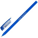 Ручка шариковая масляная STAFF Basic "OBP-320", СИНЯЯ, корпус голубой ...