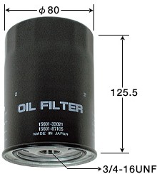C102, Фильтр масляный