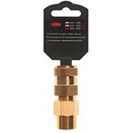 RF-BSE1-4SM, Переходник для компрессора M1/2" быстросъемный с клапаном наружная ...