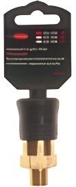RFSE62SM, Быстроразъем пневматический с клапаном, наружная резьба 1/4''(ONE TOUCH) в пластиковом держателе